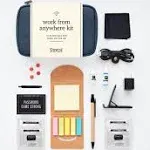 Pinch Provisions Work from Anywhere Kit, Includes 18 Essentials to Help You Stay On Task, Must-Have Work Essentials, Compact, Multi-Functional, Vegan