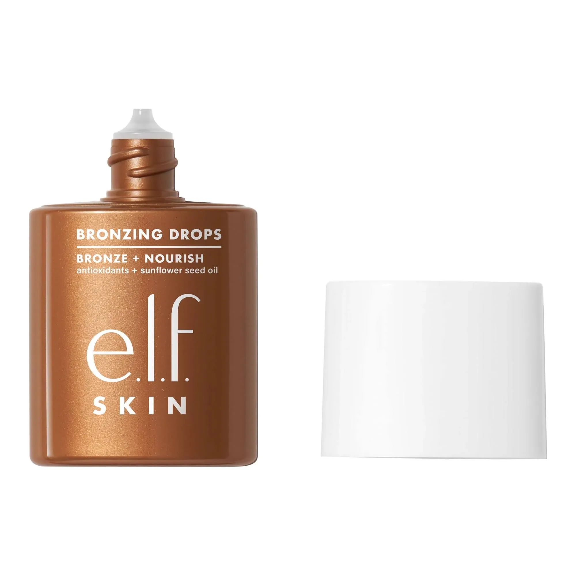 e.l.f. Skin Bronzing Drops - Copper Gold - 1 fl oz