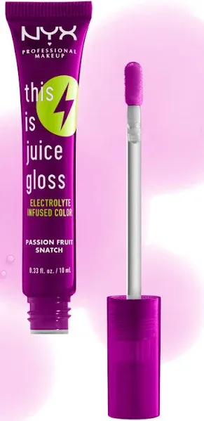 NYX This Is Juice Gloss - Guava Snap - Lip Gloss NEW 0.33 fl.oz