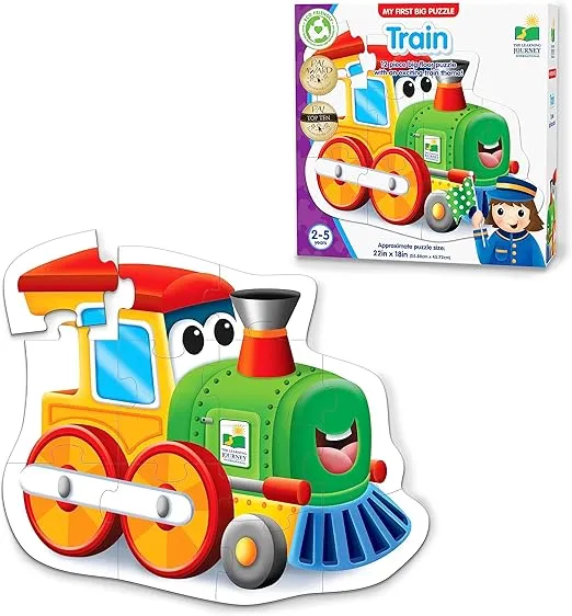 Learning Journey International My First Big Vehicle Floor Puzzle Train