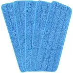 Microfiber Spray Mop Replacement Heads for Wet/Dry Mops Compatible with Bon (5 P