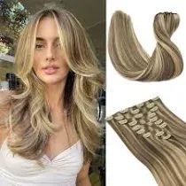 150g Clip In Hair Extensions: Fuller, Longer Hair Instantly