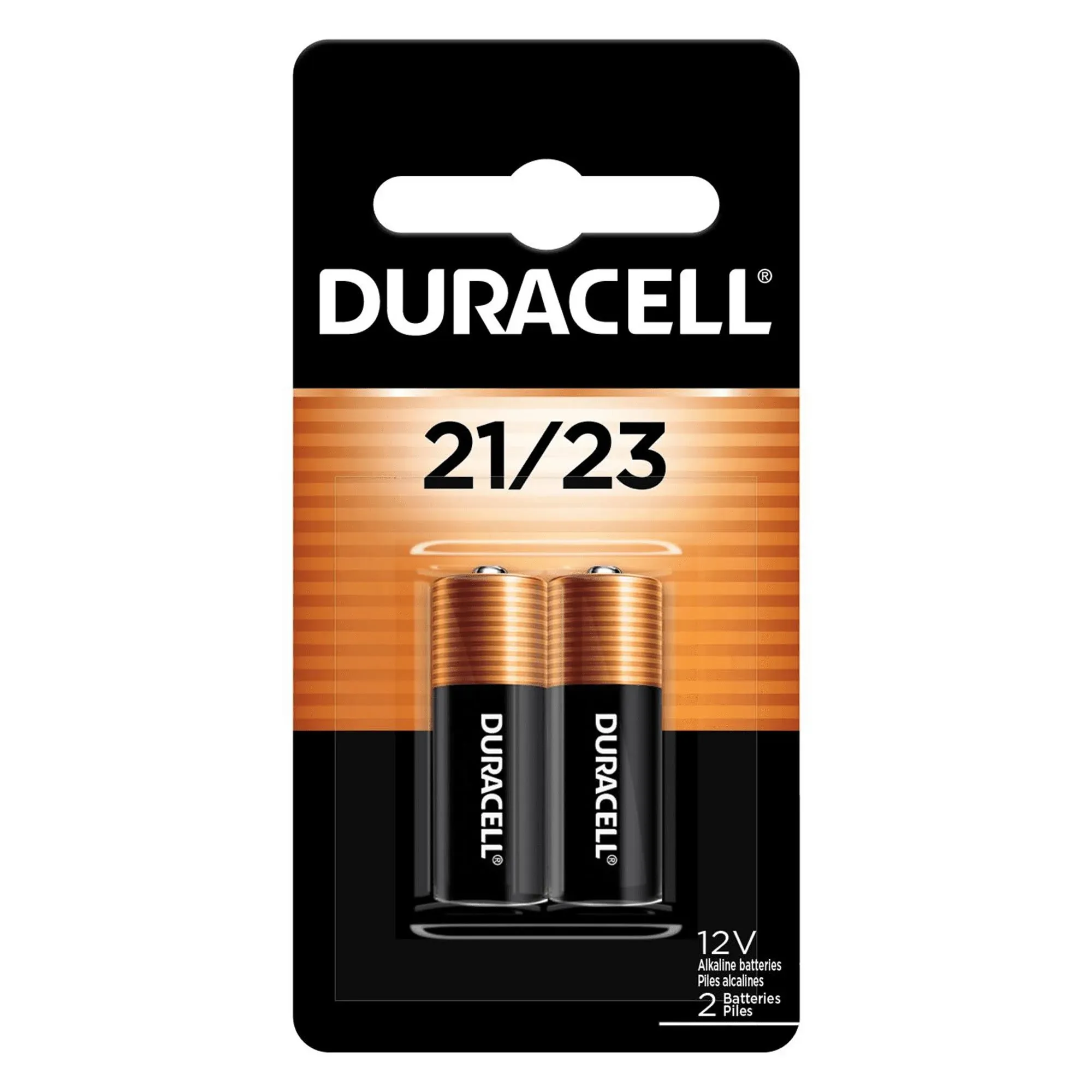 Duracell Batteries, Alkaline, 21/23, 12V, 2 Pack - 2 batteries