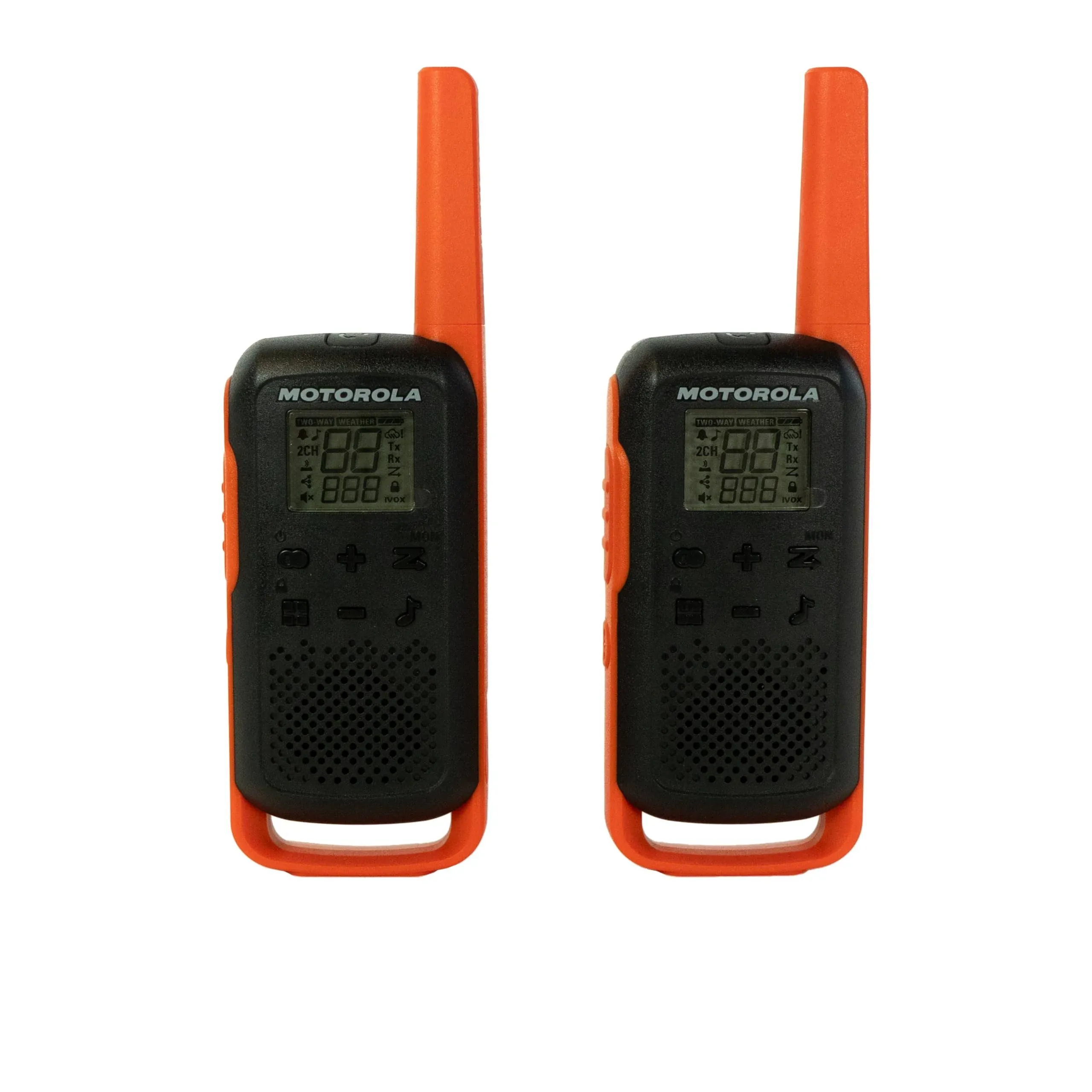 Motorola Talkabout T275 Sportsman Edition Frs/gmrs 2-Way Radio (Orange, 2-Pack)