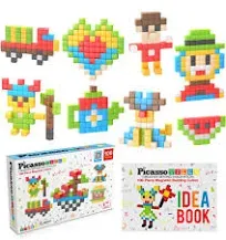 PicassoTiles Magnetic Cubes 108 Pieces