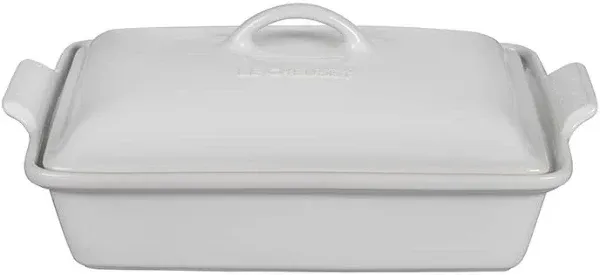 Le Creuset 4 qt Heritage Covered Rectangular Casserole