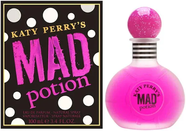 Katy Perry Mad Potion Eau De Parfums 1 oz Natural Spray Small  Vanilla 2015