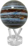 Uranus MOVA Globe 4.5" with Square Base Black