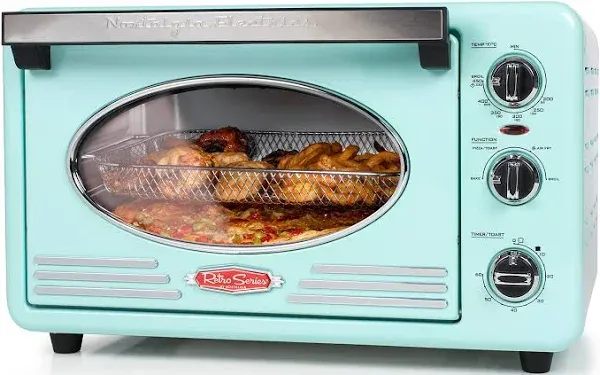 Nostalgia Retro 12-Slice Convection Toaster Oven