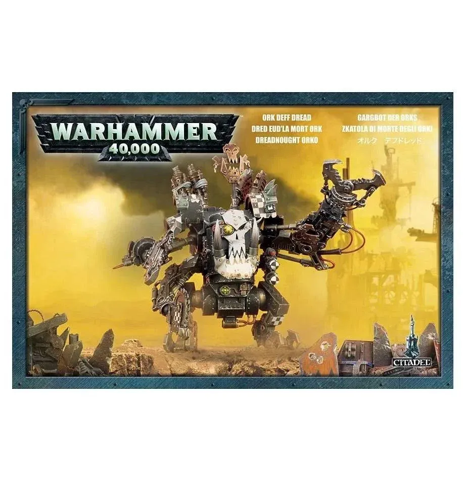 Games Workshop Ork Deff Dread Warhammer 40,000 Pro Painted 