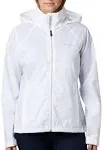 Columbia Women&#039;s Rain Jacket Switchback III, Ladies Size S Waterproof  White 