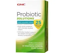 GNC Probiotic Solutions Weight Management Support 25 Billon CFU