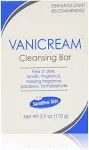 Vanicream Cleansing Bar 3.9 oz for Sensitive Skin, Pack of 4