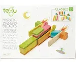 Tegu 24-Piece Tints Magnetic Wooden Set