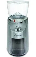 Capresso Infinity 1000W Conical Burr Grinder - Silver Stainless Steel,New (disp)