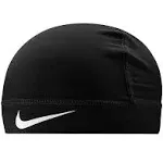 Nike Men&#039;s Pro Skull 3.0 Cap Stretchy &amp; Lightweight Dri-Fit Black White Large