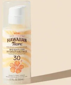 Hawaiian Tropic Silk Hydration Weightless Lotion Sunscreen SPF 30