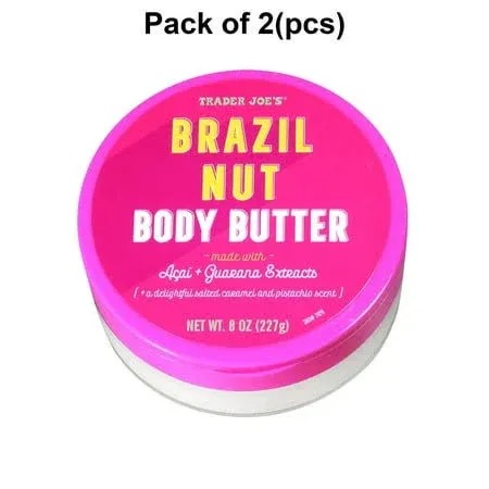 Trader Joe&#039;s Brazil Nut Body Butter 8oz (BRAND NEW SEALED)