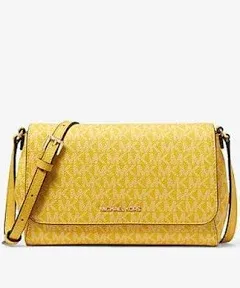 New Michael Kors MK Monogram Logo Crossbody Bag