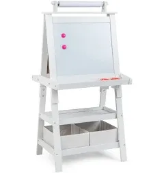 Costway 3 in 1 Double-Sided Storage Art Easel