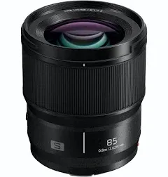 Panasonic S-S85 LUMIX S 85mm F1.8 Lens for Leica L-Mount