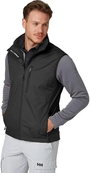 helly hansen CREW SAILING VEST BLACK US MENS SIZES 30270-990