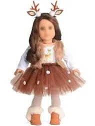 Sweet Dolly Deer Costume Tutu Dress