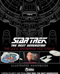 Star Trek The Next Generation: The U.S.S. Enterprise NCC-1701-D Illustrated Handbook (Star Trek Illustrated Handbooks) by  Ian [Illustrator];  Rob [Illustrator]; Fullwood - Hardcover - 2019-07-09 - from Mediaoutletdeal1 (SKU: 1858755409_new)