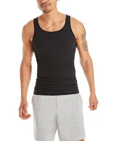 Hanes Men's Cotton Tank Undershirts 12-Pack