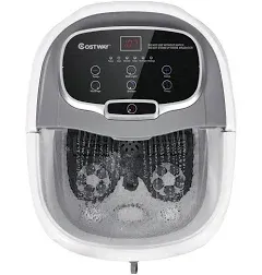 Costway Portable Foot Spa Bath Motorized Massager