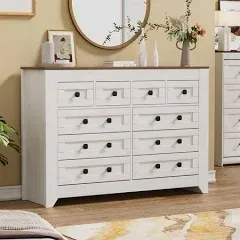 Paka Sept 10 Drawers Farmhouse Dresser