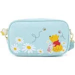 Loungefly Winnie the Pooh Daisy Friends Crossbody Bag Light Blue