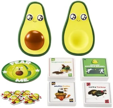 Throw Avocado Game—NEW! (7+) Xtra Fun W/Throw Burrito! (From Exploding Kitten)