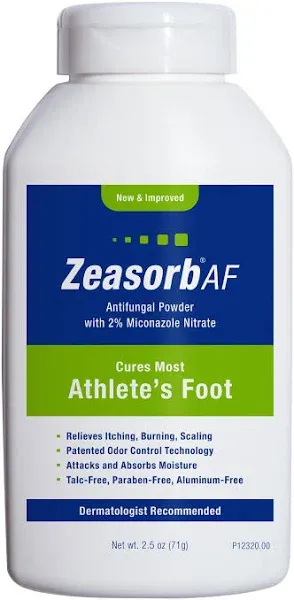 Super Absorbent Athlete&#039;S Foot Antifungal Treatment Powder, Dermatologist Recomm