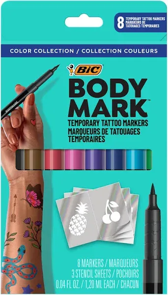 BIC BodyMark Temporary Tattoo Markers