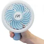 SF-007B: Personal Hand-Held Fan – Blue