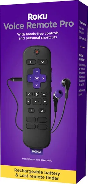 Roku Voice Remote Pro