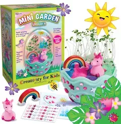 Mini Garden: Magical Unicorn Terrarium Kit - Unicorn Gifts for Girls, Kids Craft