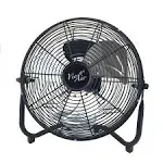 Vie Air Industrial Fan Collection, 20 Inch, Black