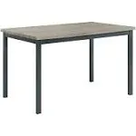 Coaster Furniture Garza Black Grey Rectangular Dining Table