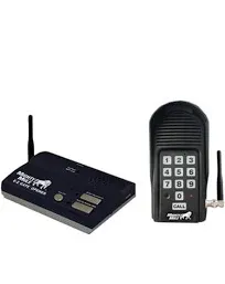 Mighty Mule Wireless Intercom Keypad+Base Station Gate Openers Weatherproof