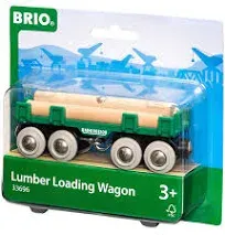 BRIO Lumber Loading Wagon