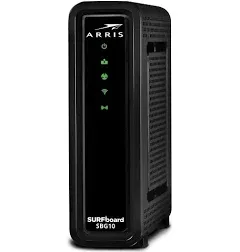 ARRIS SURFboard SBG10 DOCSIS 3.0 Cable Modem &amp; AC1600 Wi-Fi Router