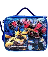 Transformers BumbleBee Insulated Lunch Bag Optimus Prime Lunch Box