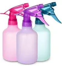 Alpree Refillable Stream and Spray Colored Squirt Bottles