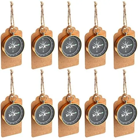 50Pcs Compass Wedding Favors for Guests, Compass Souvenir Gift