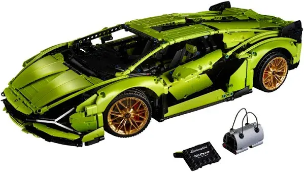 new!Technic Lamborghini Sian Fkp 37 Model Car Building Kit (3696 Pieces)