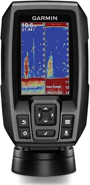 Garmin STRIKER&amp;#1<wbr/>53; 4 FishFinder w/4-Pin, 77/200kHz TM Transducer