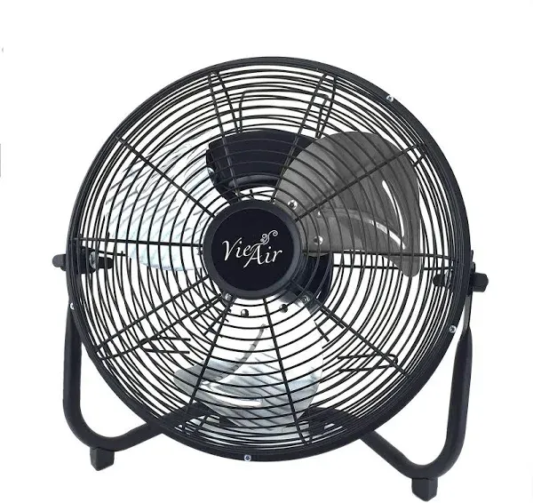 Vie Air 20" Industrial Tilting High Velocity 3 Speed Metal Floor Fan