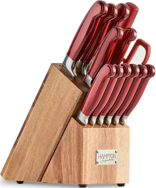 Hampton Forge Red Rorik 14Pc Block Set 8.45 LB